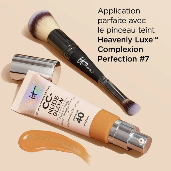 YOUR SKIN BUT BETTER - CC Crème SPF40 Correctrice Couvrance Moyenne Illuminatrice - Teinte Tan, 32ml