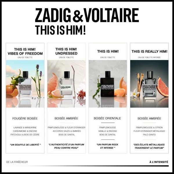 Zadig & Voltaire - This is Him! Vibes of Freedom Eau de Toilette