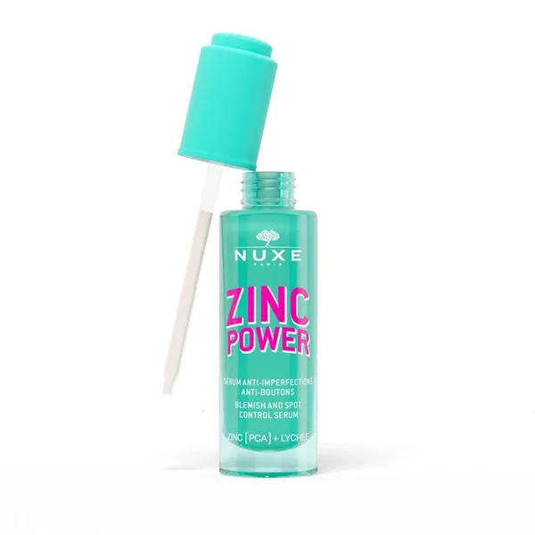 ZINC POWER - Sérum Anti-Imperfections Anti-Boutons - Visage - Peaux à Tendance Acnéique, 30ml